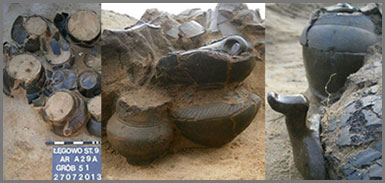 Urnes funéraires datant de 2500 ans en Pologne